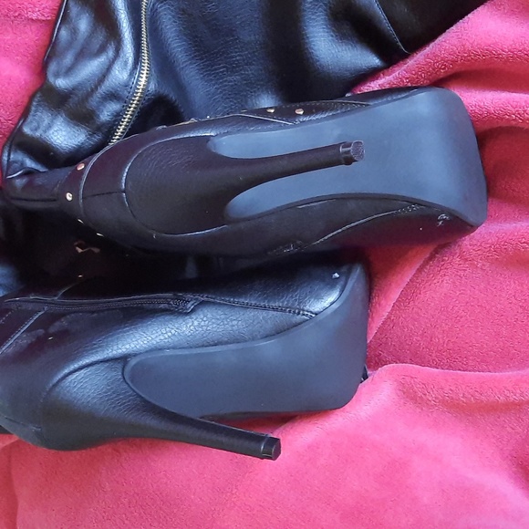 Women's high heeled boot - Picture 5 of 9